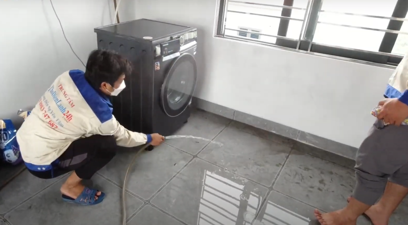 Quy trình sửa máy giặt chuyên nghiệp tại ThoDienLanh24h