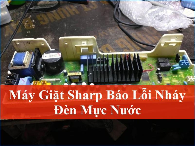 Máy Giặt Sharp Báo Lỗi Nháy Đèn Mực Nước Khắc Phục Nhanh Chóng Tại Nhà